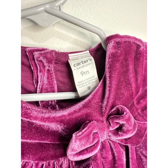 Carter’s 9 Month Magenta Dress - Picture 6 of 6